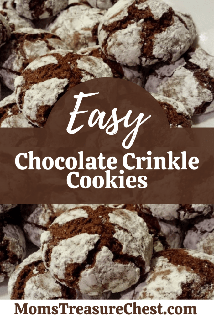 Chocolate Crinkle Cookies